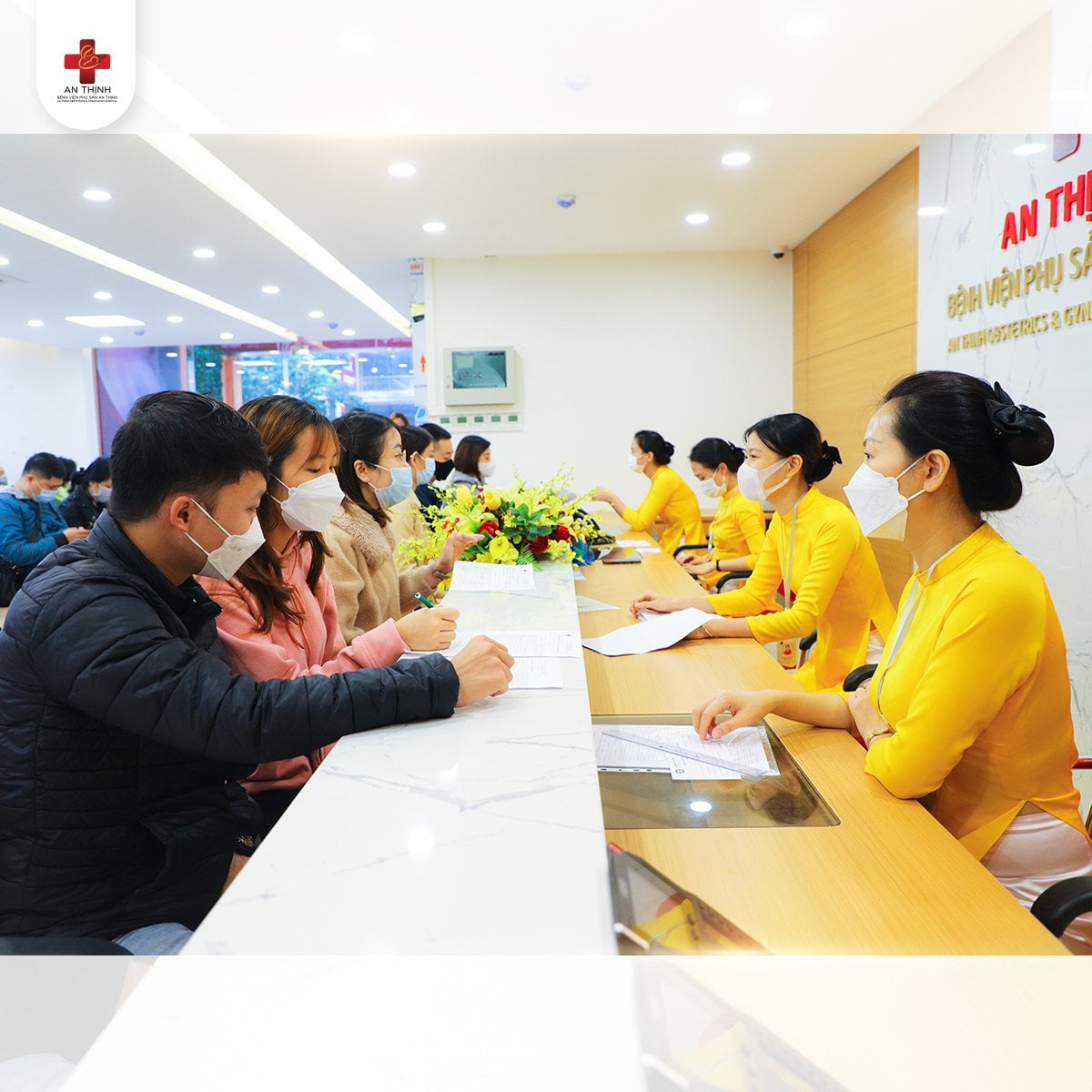 Bệnh viện Phụ sản An Thịnh luôn coi dịch vụ chăm sóc khách hàng là ưu tiên hàng đầu