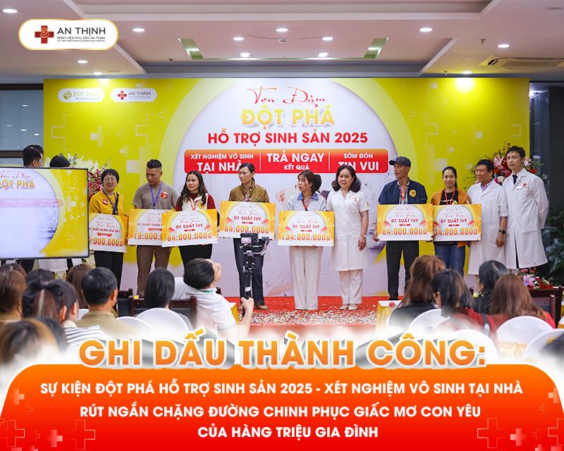 Sự kiện đột phá hỗ trợ sinh sản 2025 tại An Thịnh diễn ra thành công rực rỡ