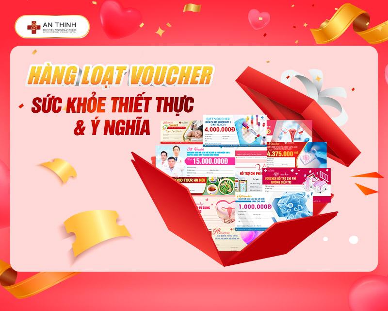 Hàng loạt voucher sức khỏe ý nghĩa