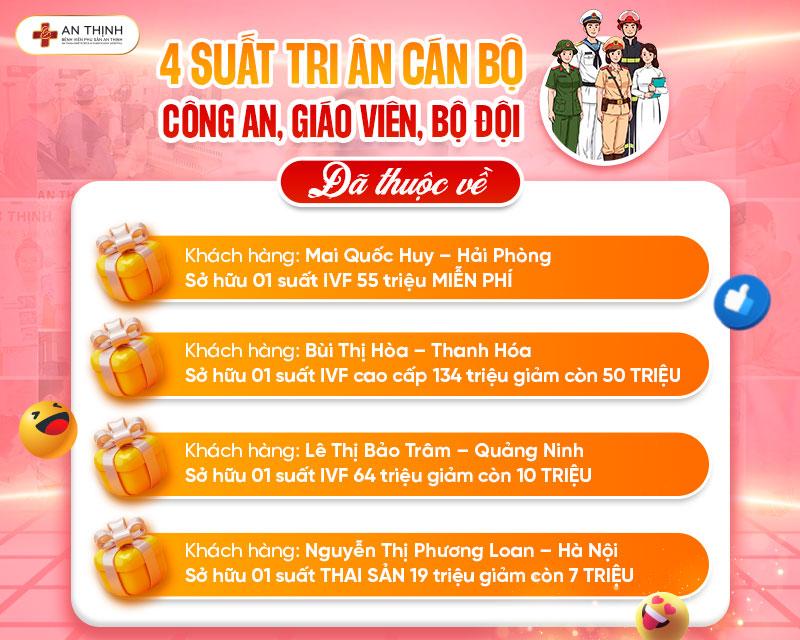 4 suất hỗ trợ đặc biệt dành cho cán bộ công an, giáo viên đã được trao đi