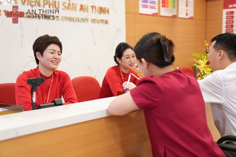 Bệnh viện Phụ sản An Thịnh mang đến dịch vụ khám chu đáo, nhanh gọn