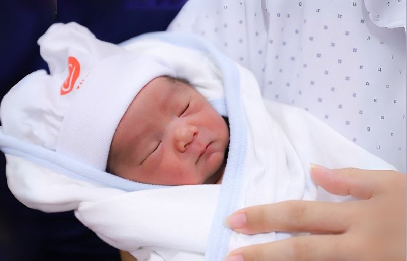 Em bé của chị Lò Thị Hạnh