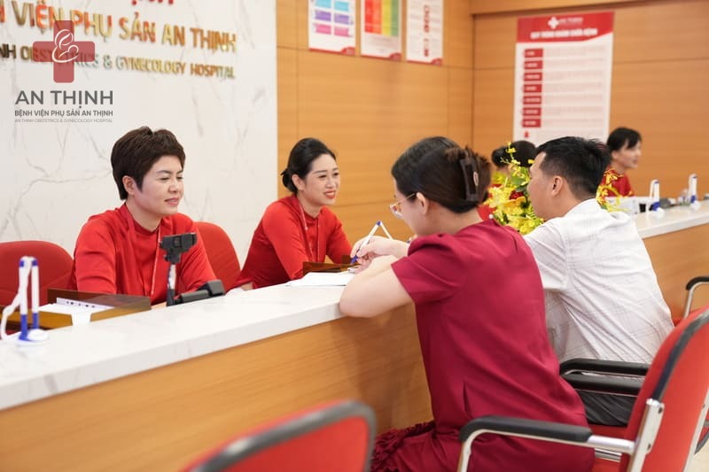 Sinh mổ tại An Thịnh được hỗ trợ tận tình với hướng dẫn thủ tục rõ ràng, chăm sóc chu đáo