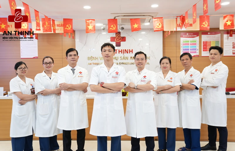 Đội ngũ bác sĩ tại An Thịnh sản phụ khoa giàu kinh nghiệm