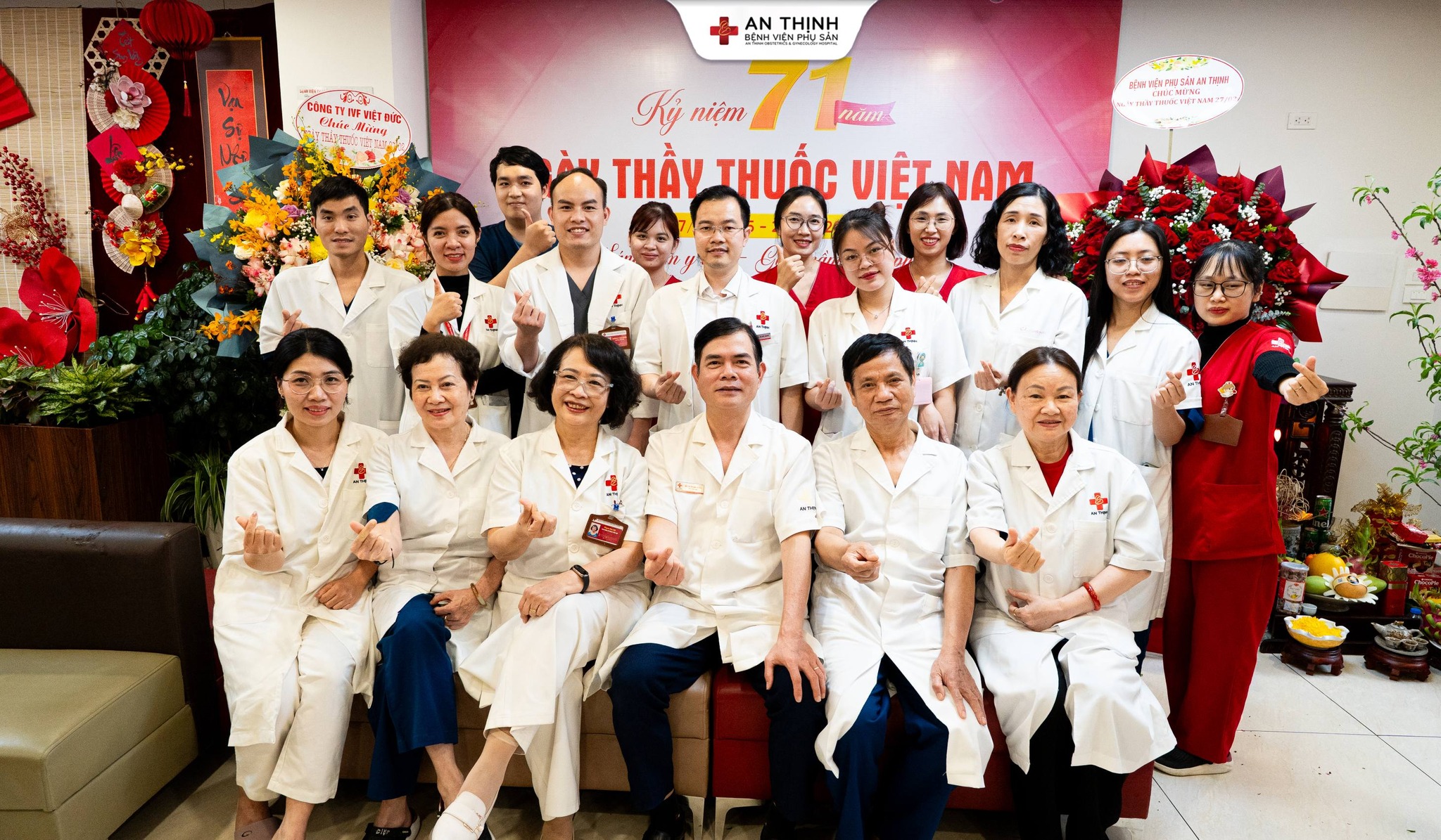 Bệnh viện Phụ sản An Thịnh tổ chức chương trình tri ân y bác sĩ nhân ngày 27/02