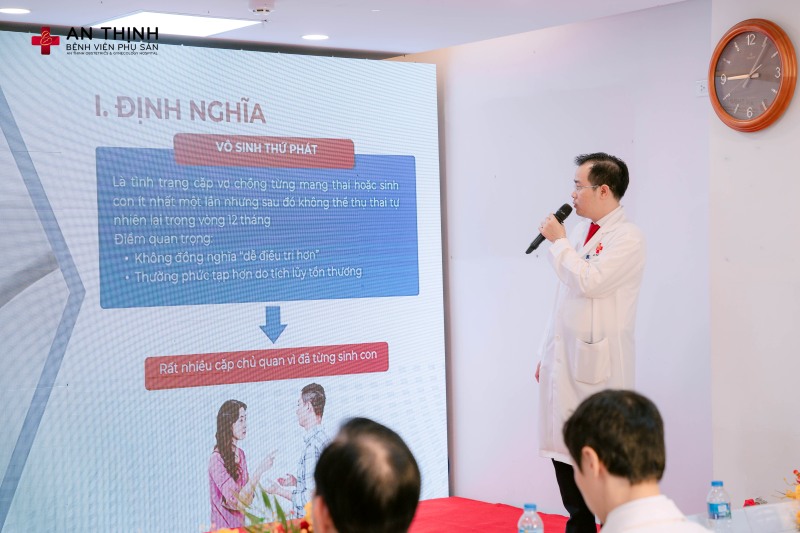 BỆNH VIỆN PHỤ SẢN AN THỊNH TỔ CHỨC SỰ KIỆN PHÁC ĐỒ CÁ THỂ HÓA IVF 5.0 PLUS: CHUẨN MỰC MỚI TRONG ĐIỀU TRỊ HIẾM MUỘN 