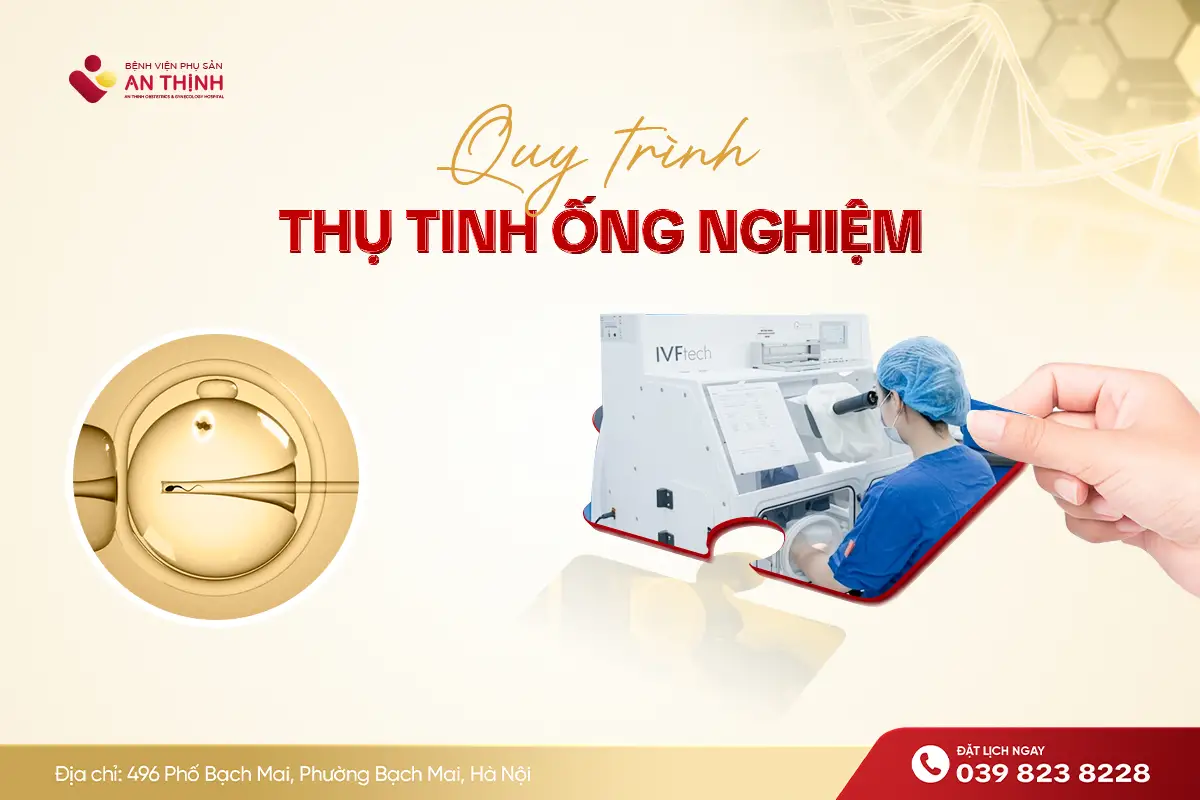 Quy trình thụ tinh trong ống nghiệm là gì?